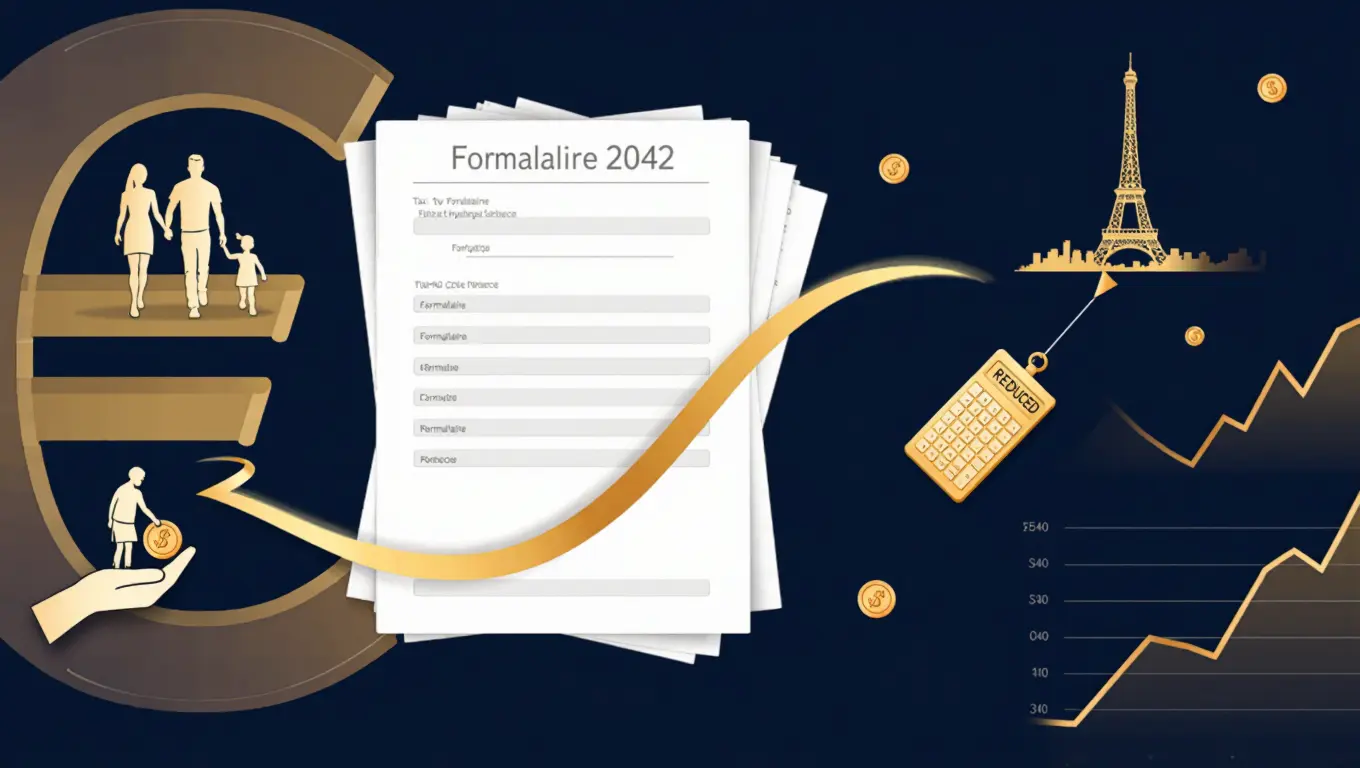 Step-by-step guide for expats to deduct family support from French income tax